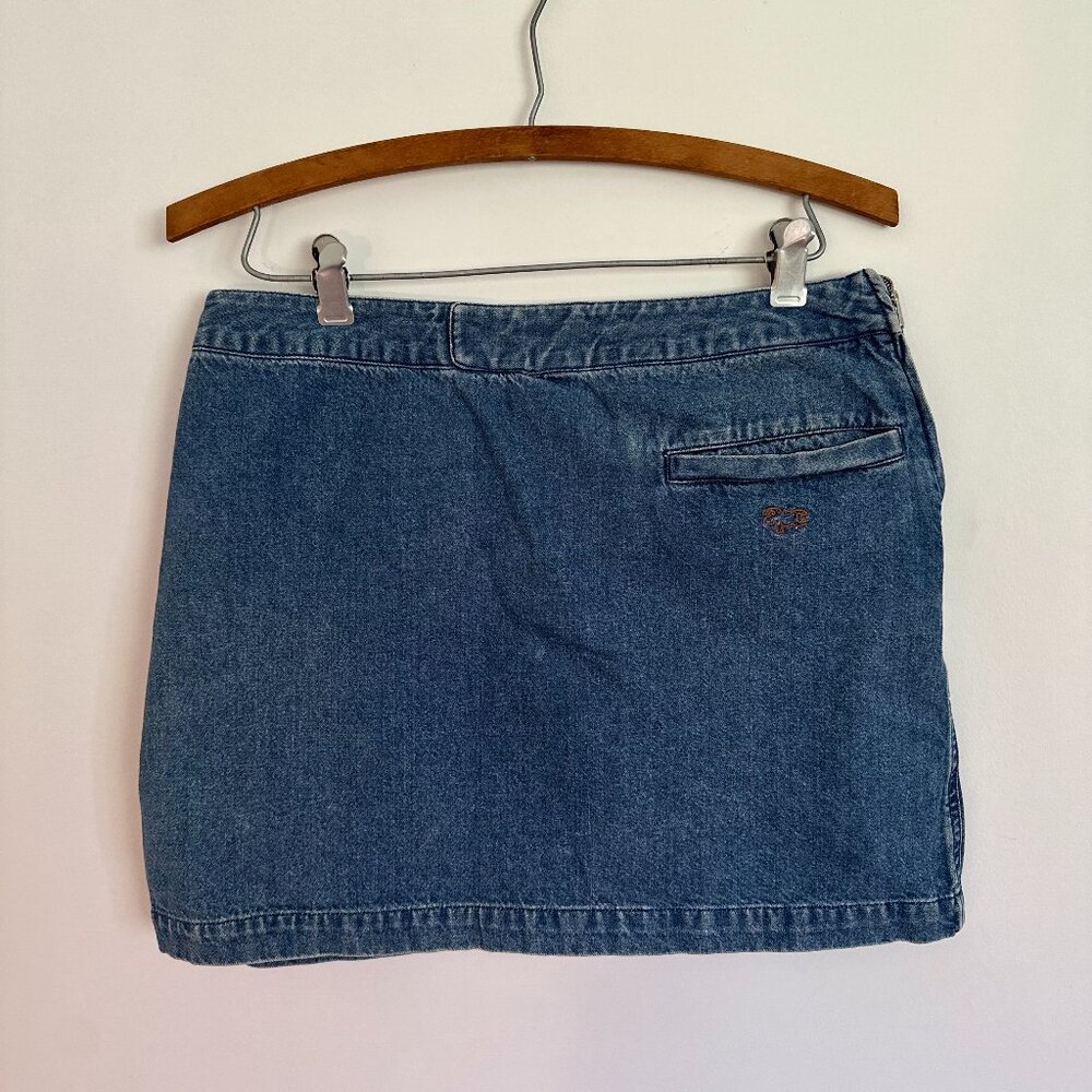 A.P.C. Rue Madame Paris Denim Skirt • 100% Cotton Mini / Straight • Size S